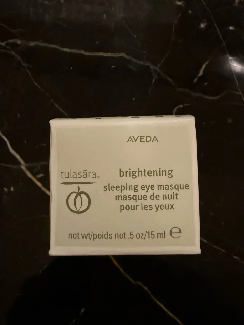 New AVEDA Tulasāra Brightening Sleeping Eye Masque